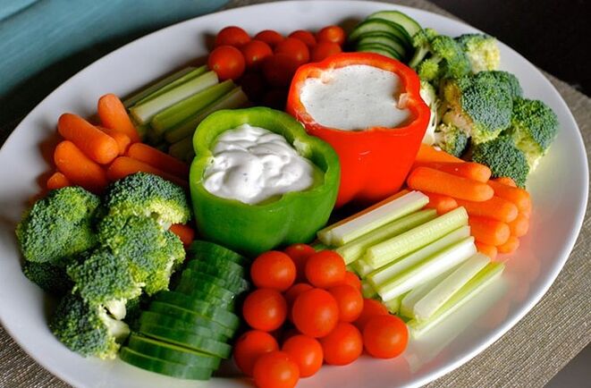Vegetables for diet